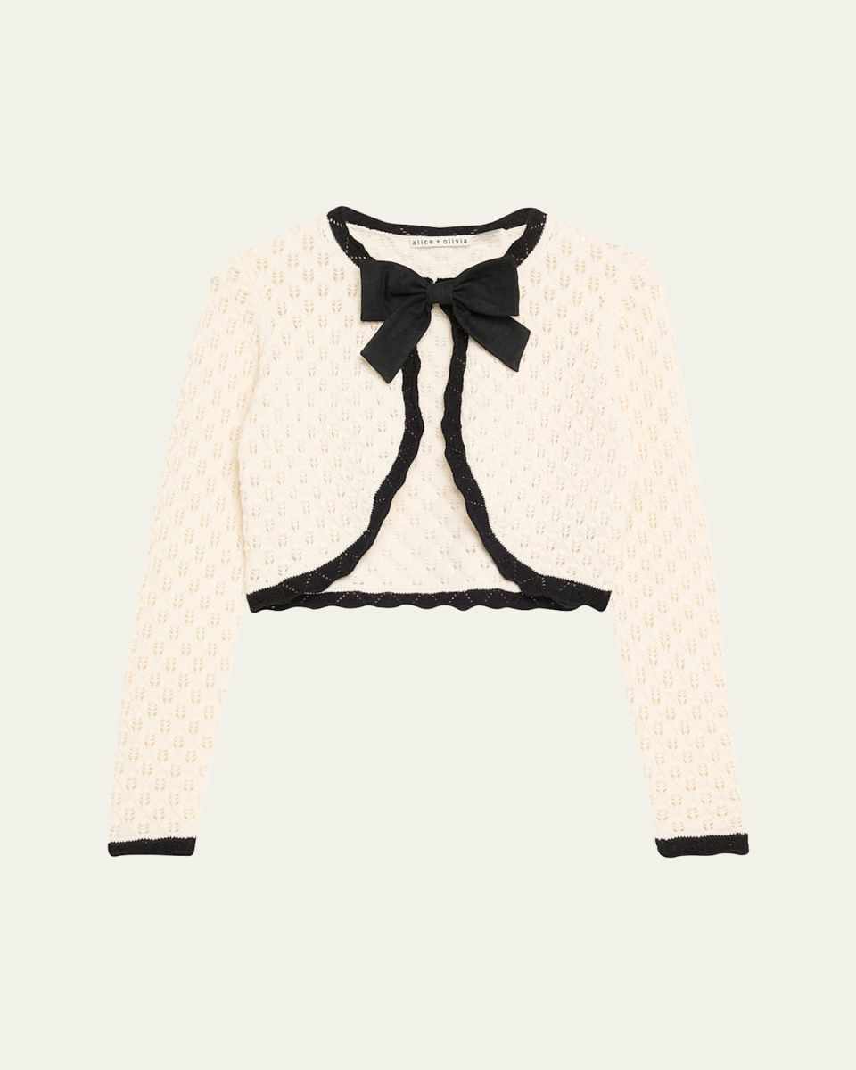 Danie Shrug Bow Cardigan